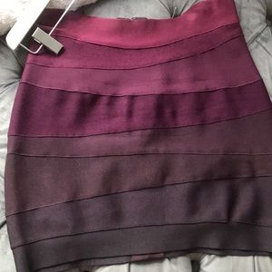 Herve leger Mini skirt
